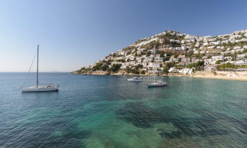 Canyelles,Petites,Beach,In,Roses,,Costa,Brava,,Catalonia,Spain,,An