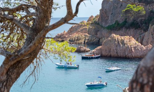 Sant,Feliu,De,Guixols,,Spain,:,02,Sept,2020:,Boats